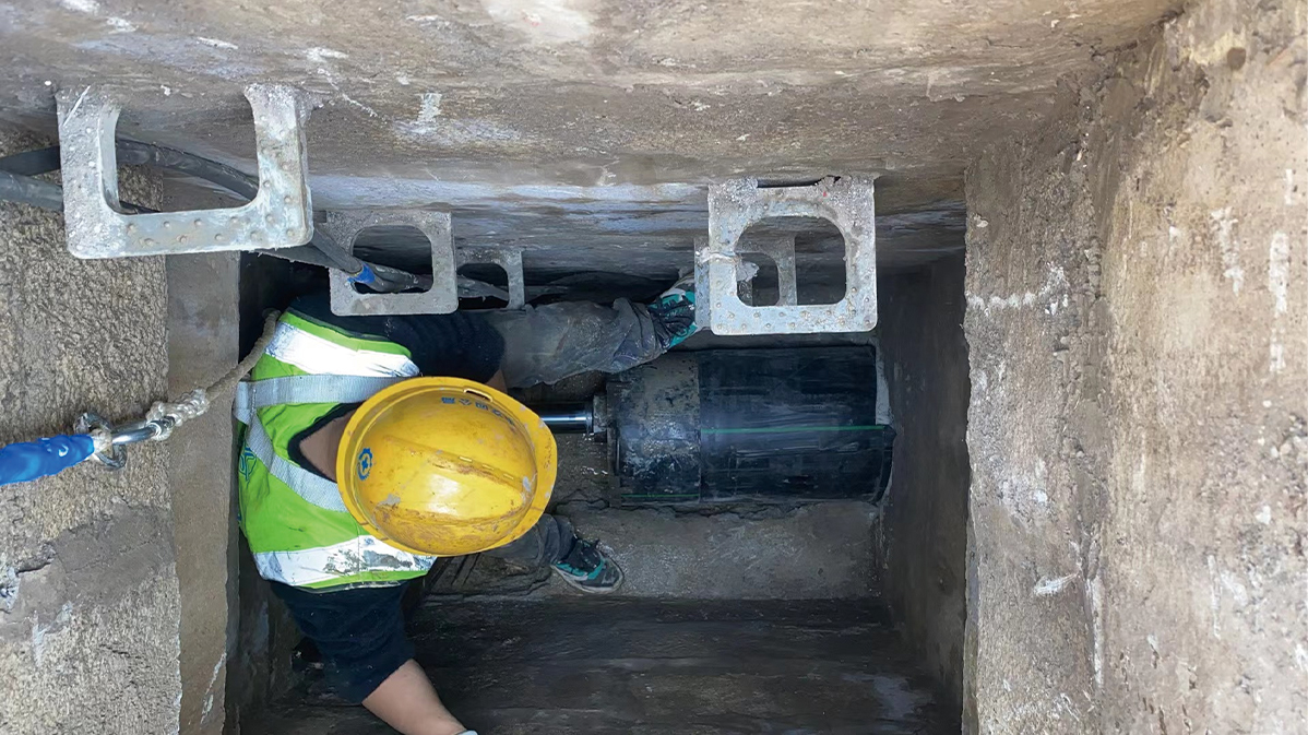 西区HDPE短管内衬法